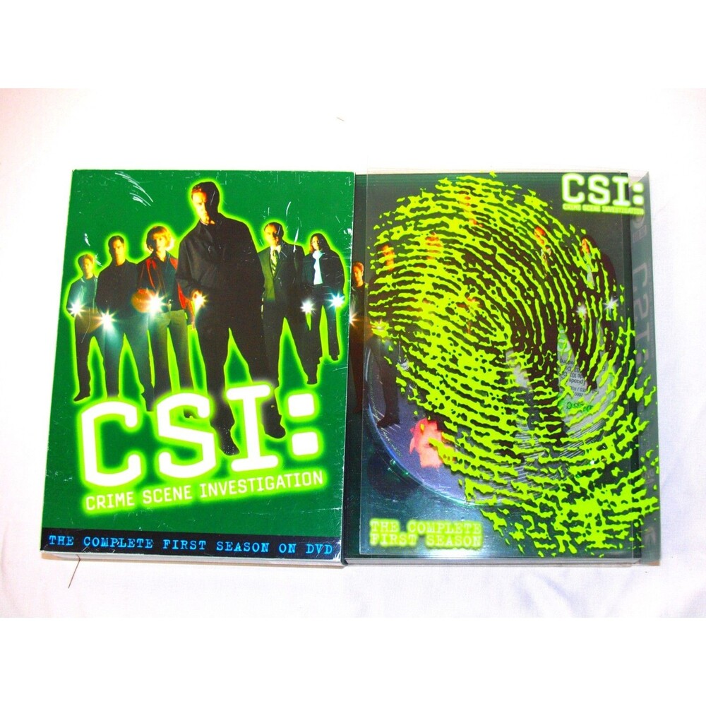 CSI: Crime Scene Investigation The Complete First Season (DVDs, 2003) In Sleeve